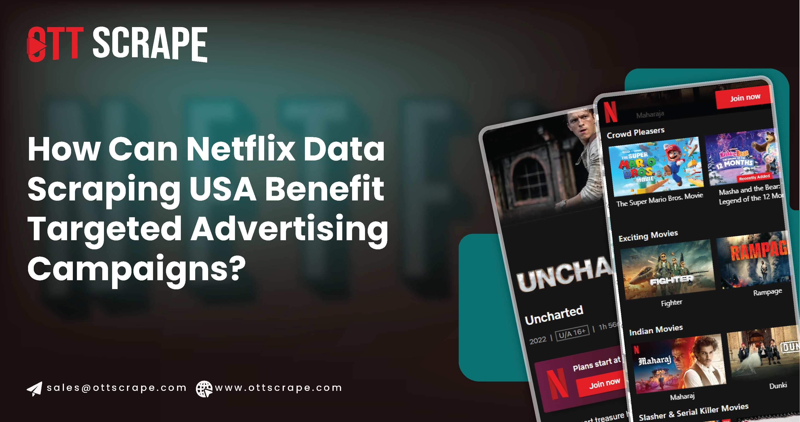 How Can Netflix Data Scraping USA Benefit Targeted Advertising Campaigns